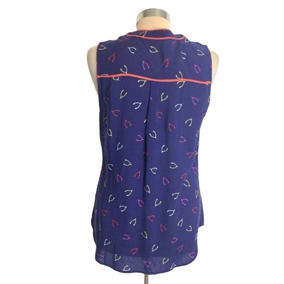 ModCloth Cafe au Soleil wishbone retro blouse - Picture 5 of 7